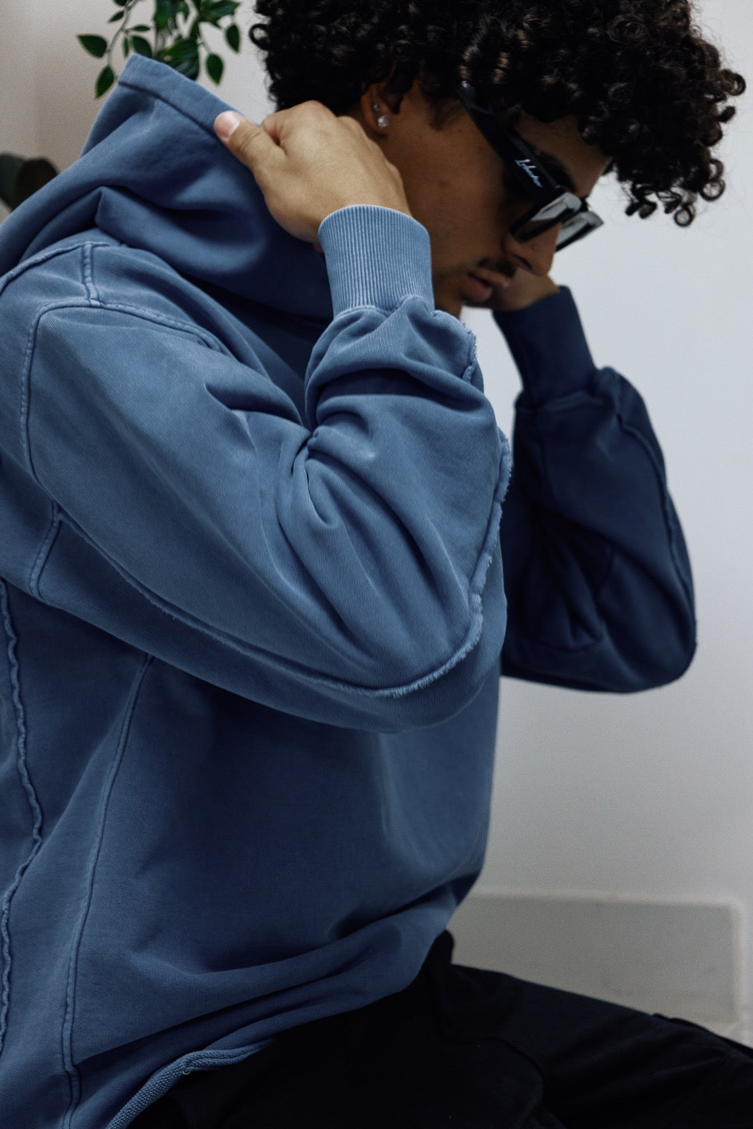 LH Ocean Distressed Hoodie