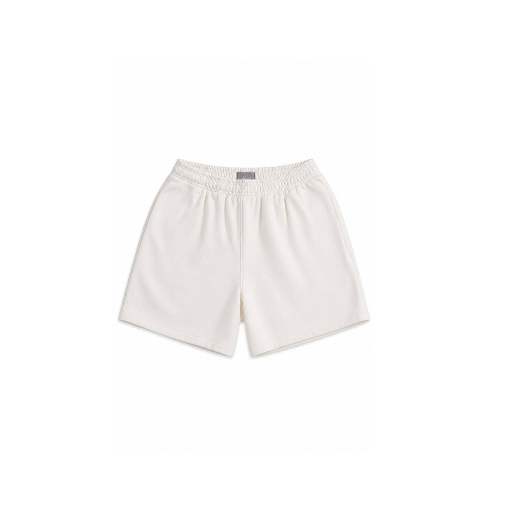 Ivory sweatshorts