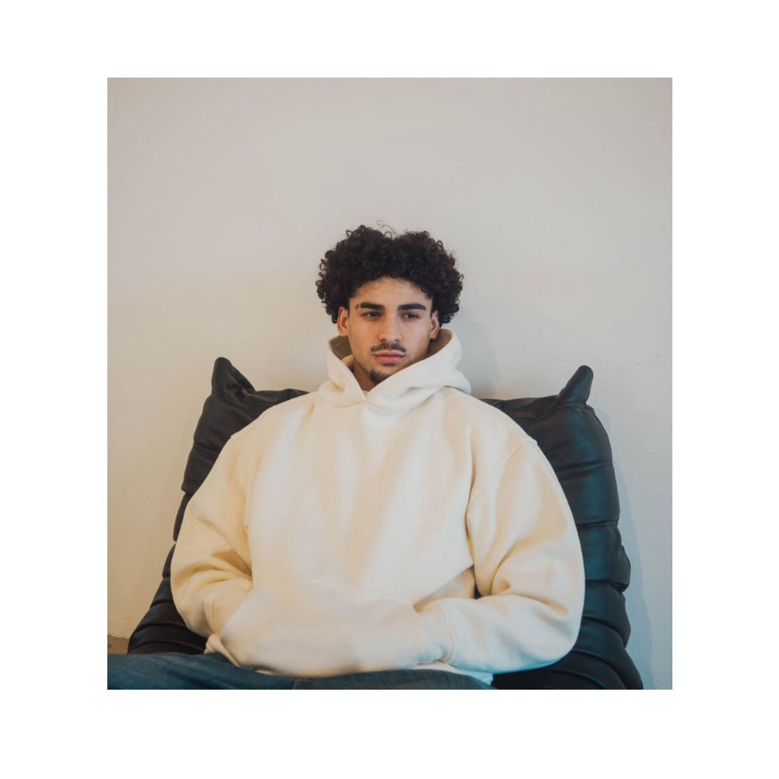 off white center hoodie